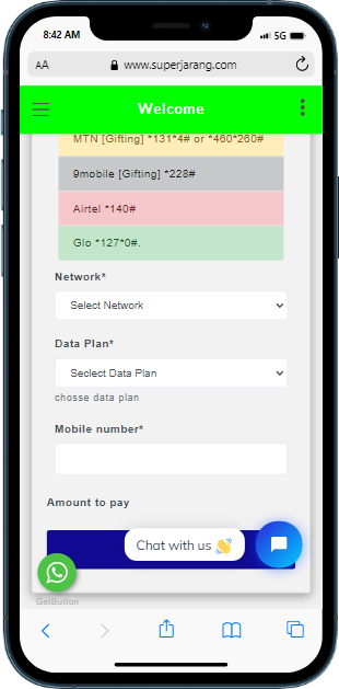 My Fast Wallet Screenshot